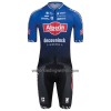 Set Fietsshirt + Korte Koersbroek 2023 Alpecin Deceuninck Blauw